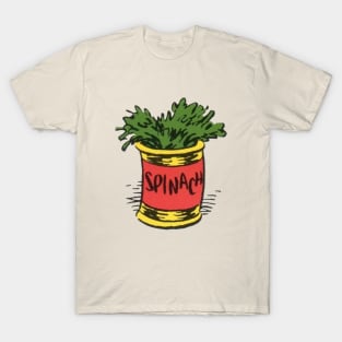 Spinach , popeye the sailorman T-Shirt